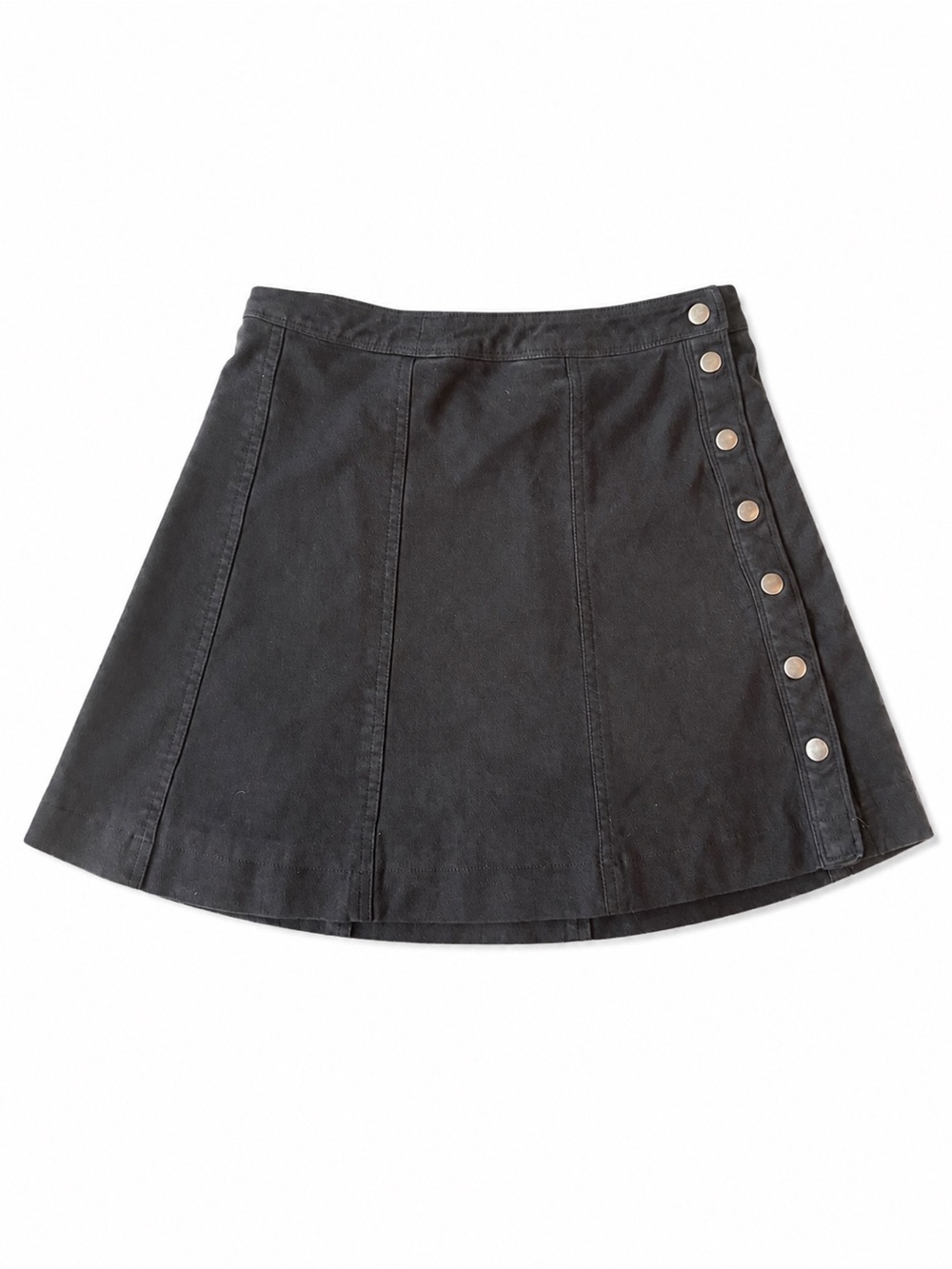 Abercrombie & Fitch Black A-Line Mini Skirt Size 0